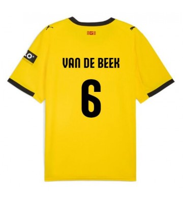 Girona Donny van de Beek #6 Venkovní Dres 2025-26 Krátkým Rukávem Girona Donny van de Beek #6 Venkovní Dres 2025-26 Krátkým Rukávem
